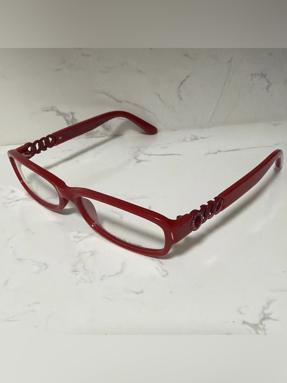 NEW Marc Jacobs 542 Frames Glasses MMJ542-0EXD Red/Rust 53mm With Case & Cloth